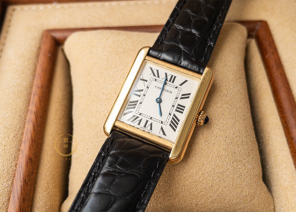 Cartier Tank Solo Yellow Gold