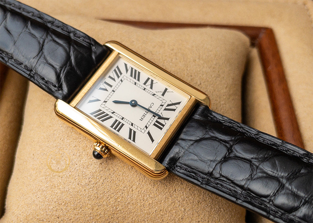 Cartier Tank Solo Yellow Gold