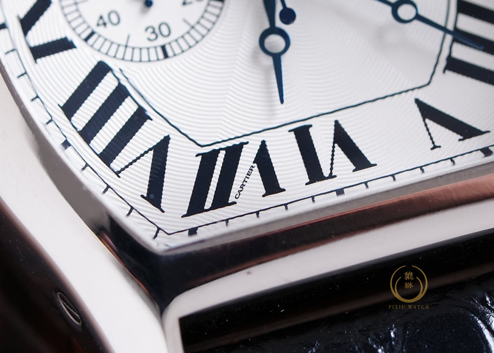 Cartier Tortue CPCP Monopusher White Gold