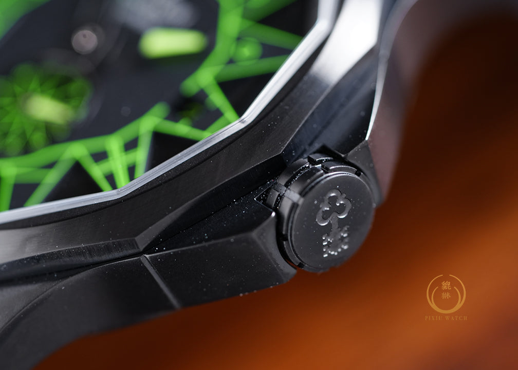 “Brand New” Corum Admiral Full Black “Lime Green” Limited
