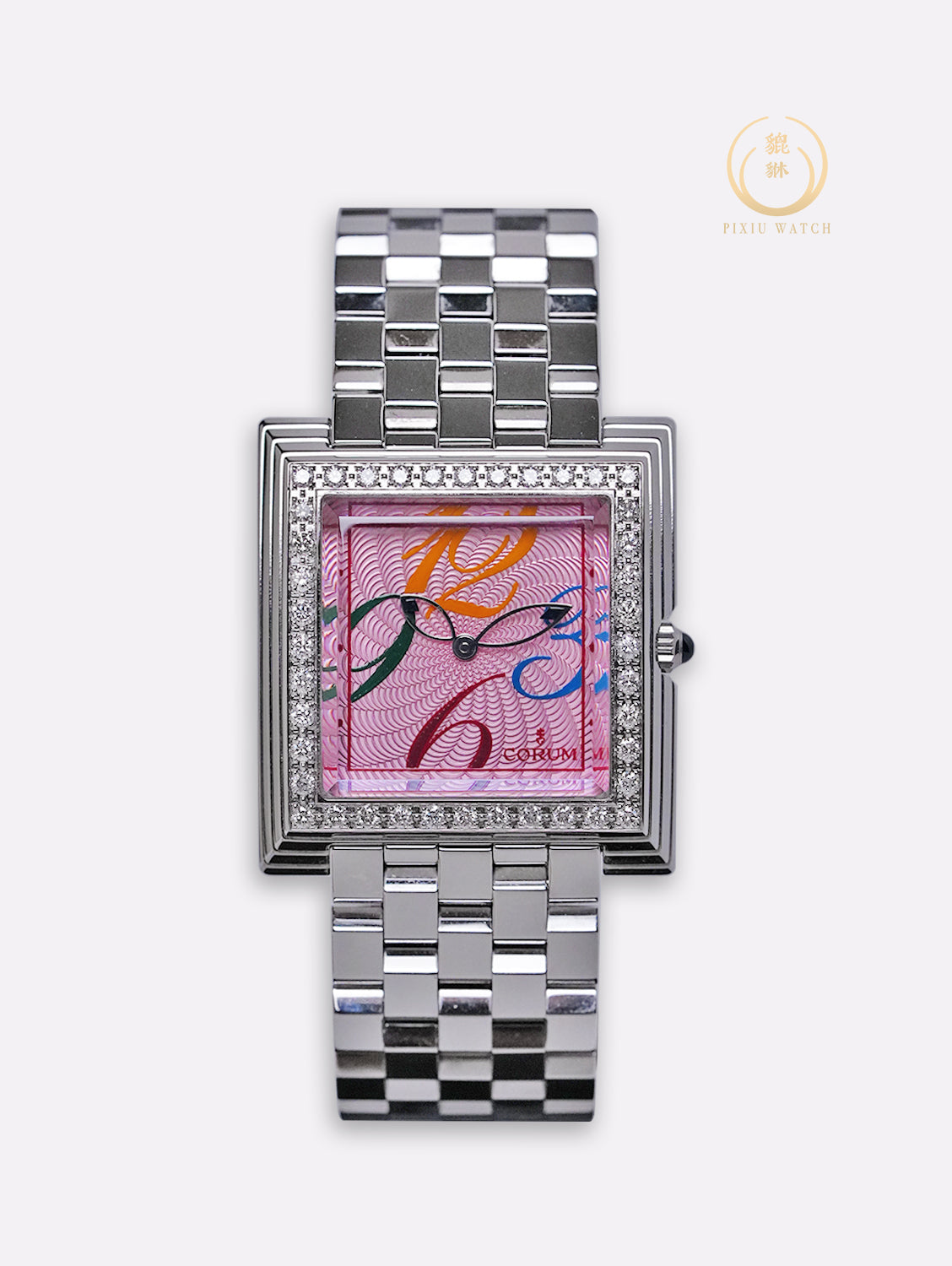 corum-pyramid-pink-diamond-secondhand-มือสอง