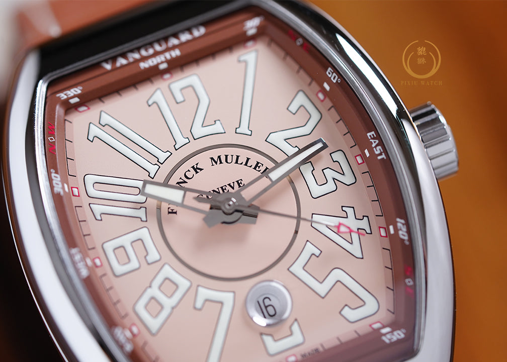 Franck Muller Vanguard Casablanca V 43 Salmon Dial