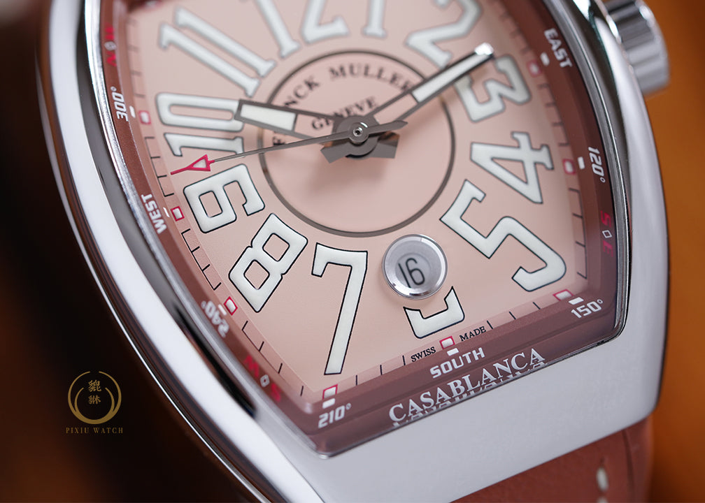 Franck Muller Vanguard Casablanca V 43 Salmon Dial