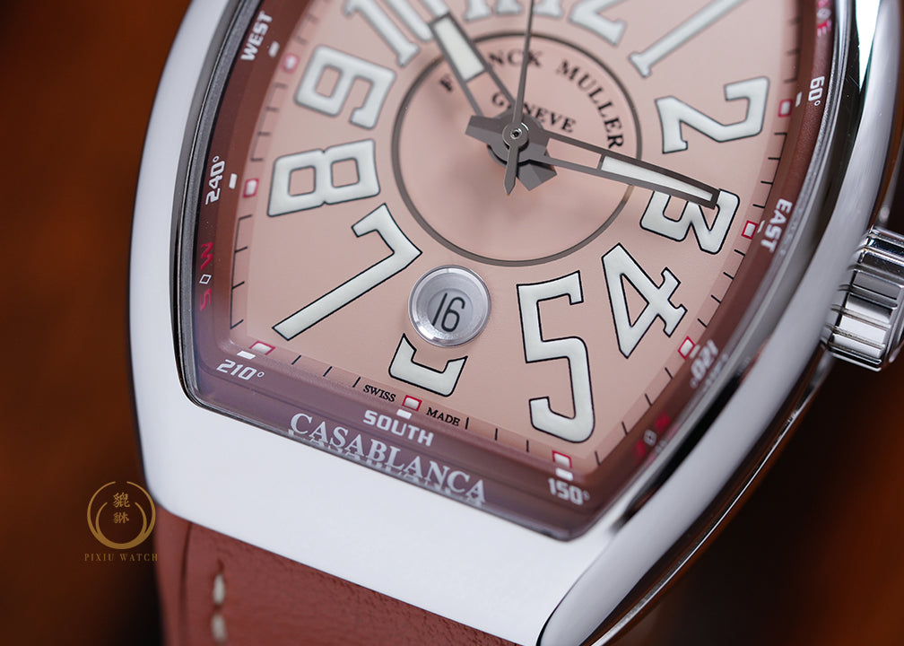 Franck Muller Vanguard Casablanca V 43 Salmon Dial