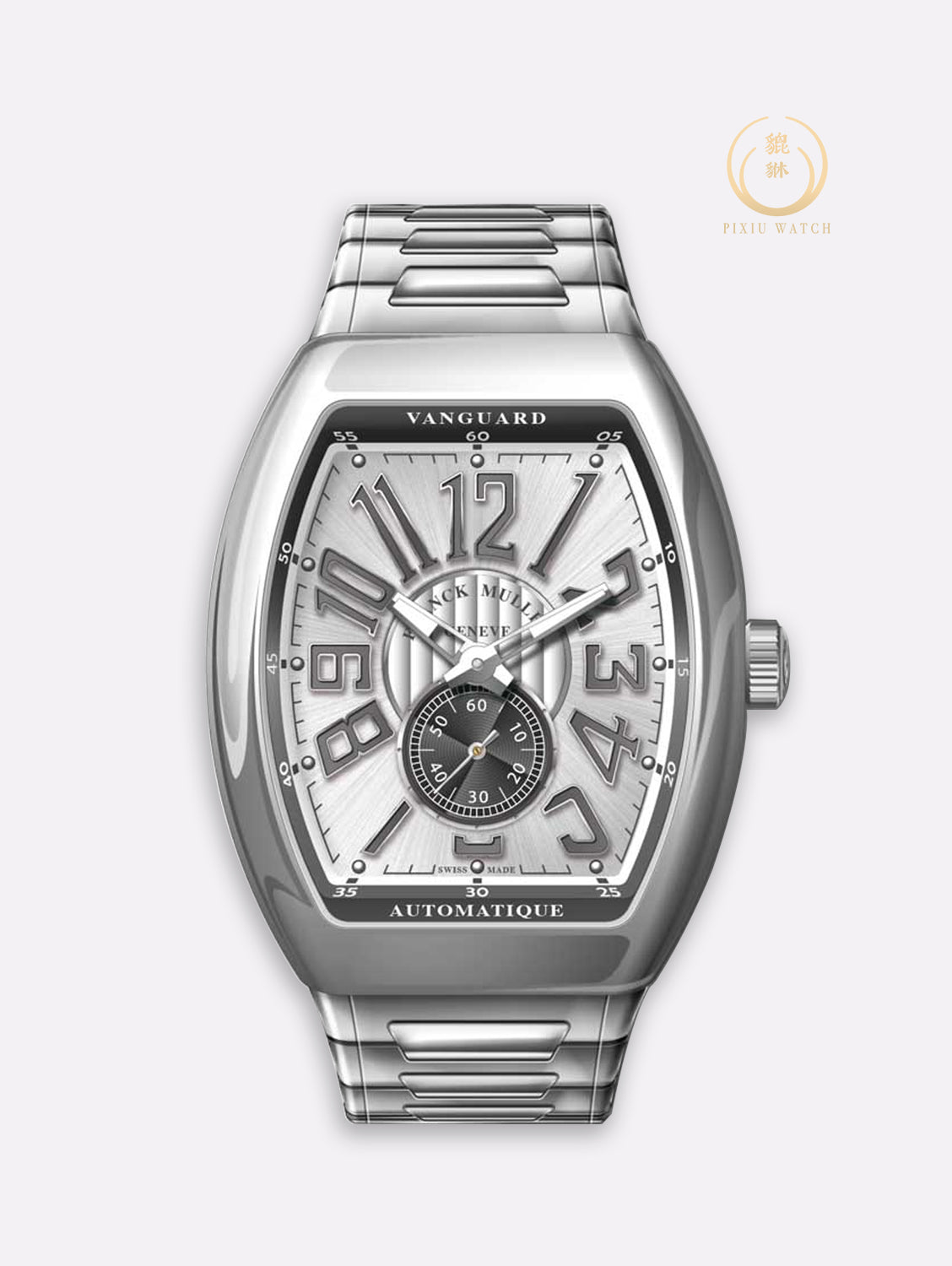 Franck Muller Vanguard Slim Vintage Silver Dial