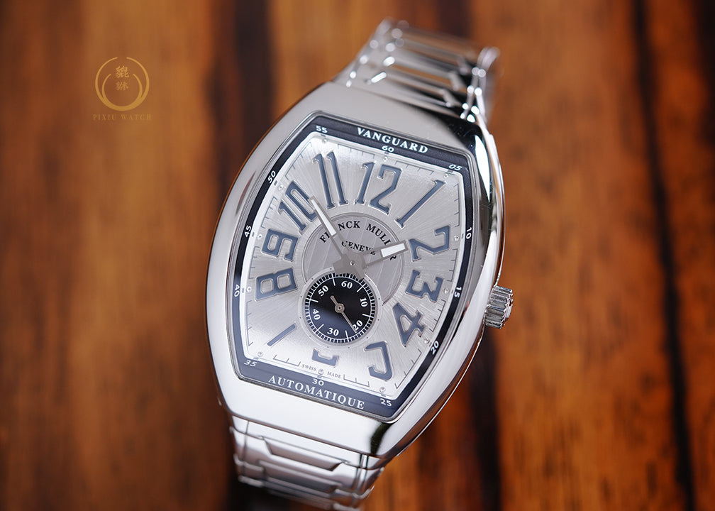 Franck Muller Vanguard Slim Vintage Silver Dial