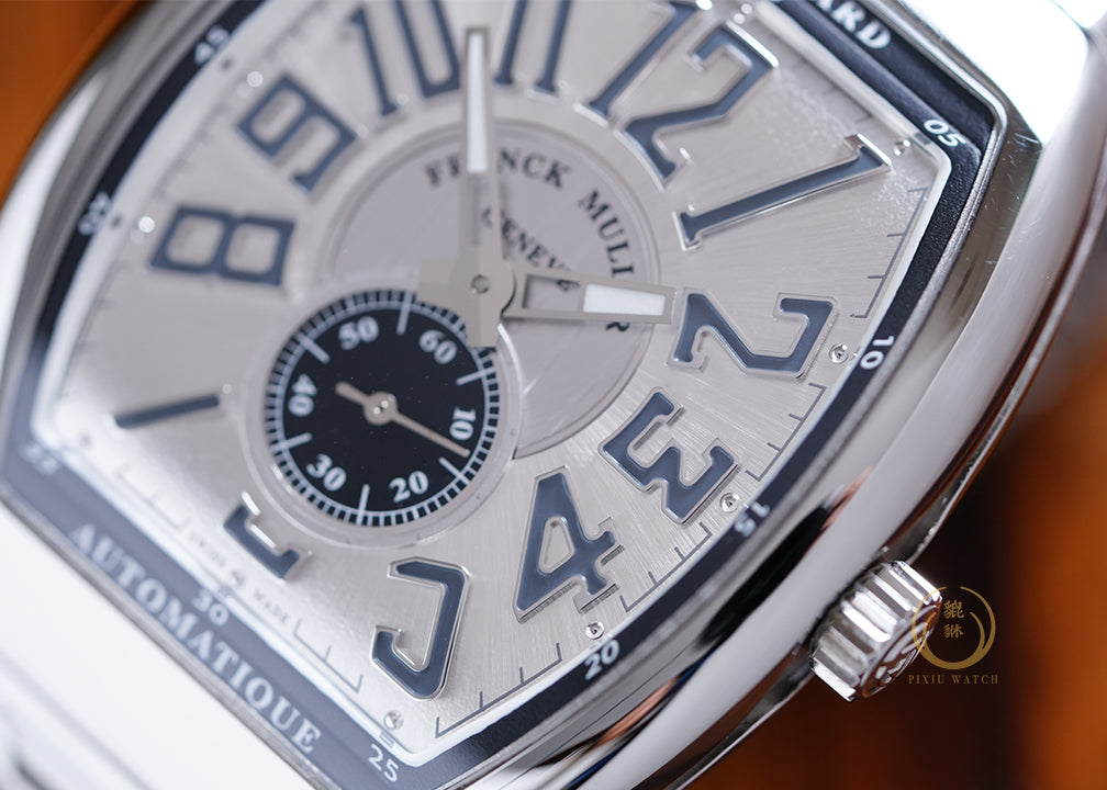 Franck Muller Vanguard Slim Vintage Silver Dial