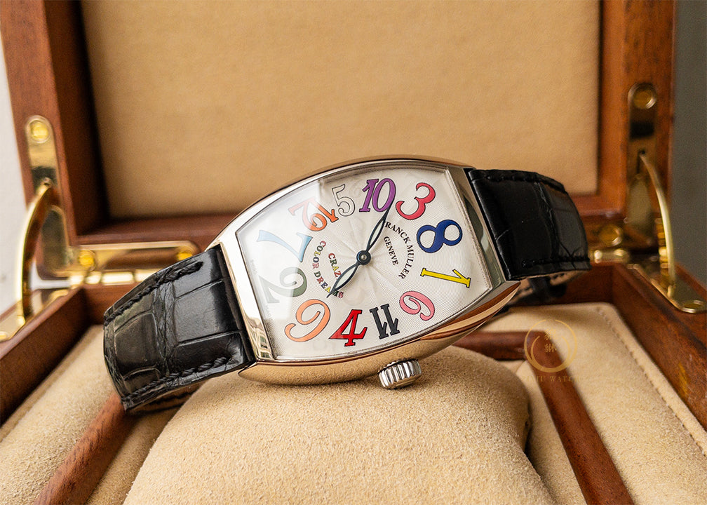 Franck Muller Crazy Hours White Gold