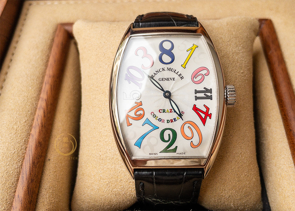 Franck Muller Crazy Hours White Gold