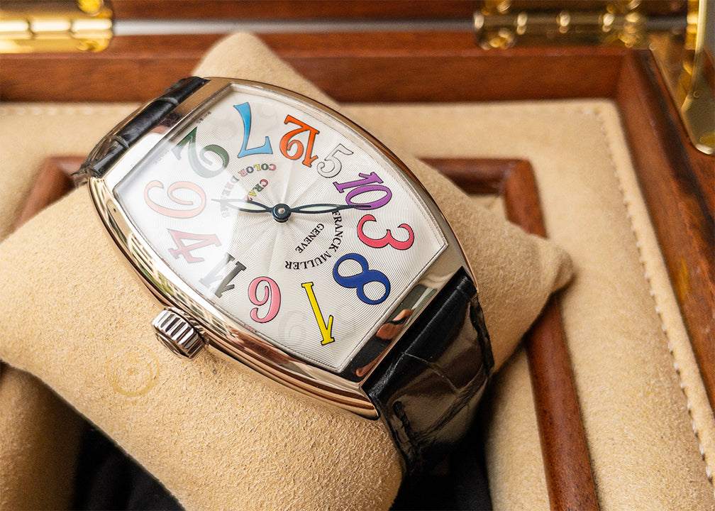 Franck Muller Crazy Hours White Gold