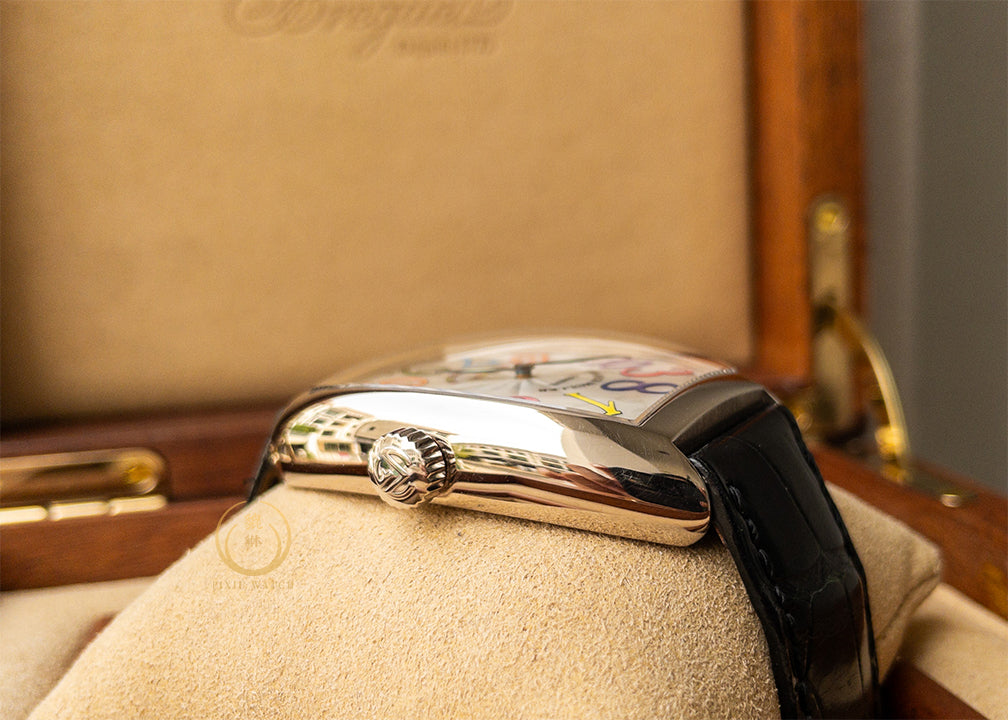 Franck Muller Crazy Hours White Gold