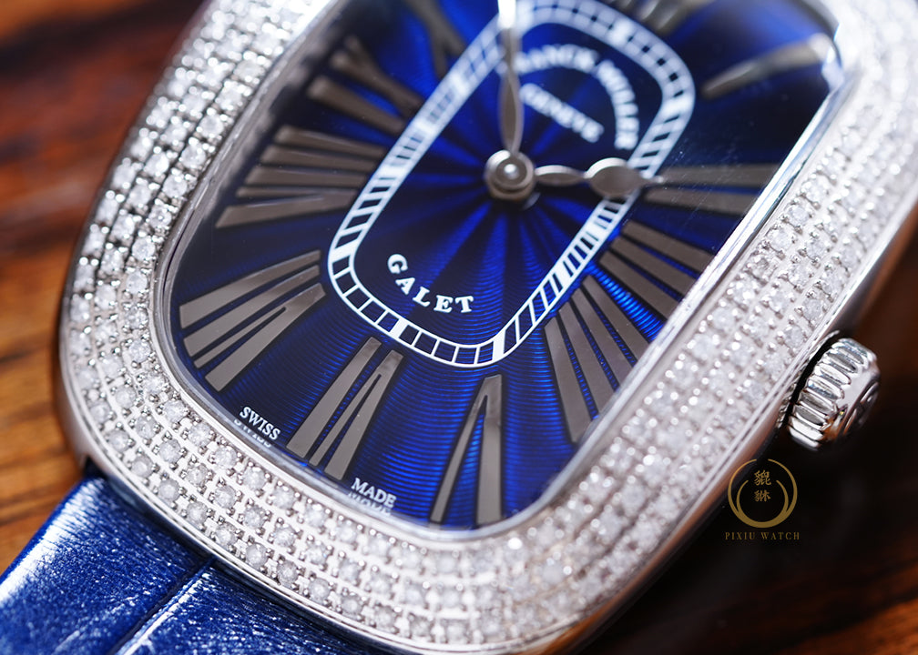 Franck Muller Galet Blue 3002 After Diamonds