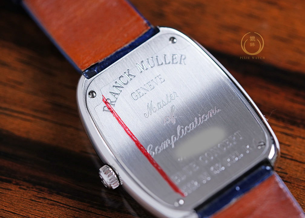 Franck Muller Galet Blue 3002 After Diamonds