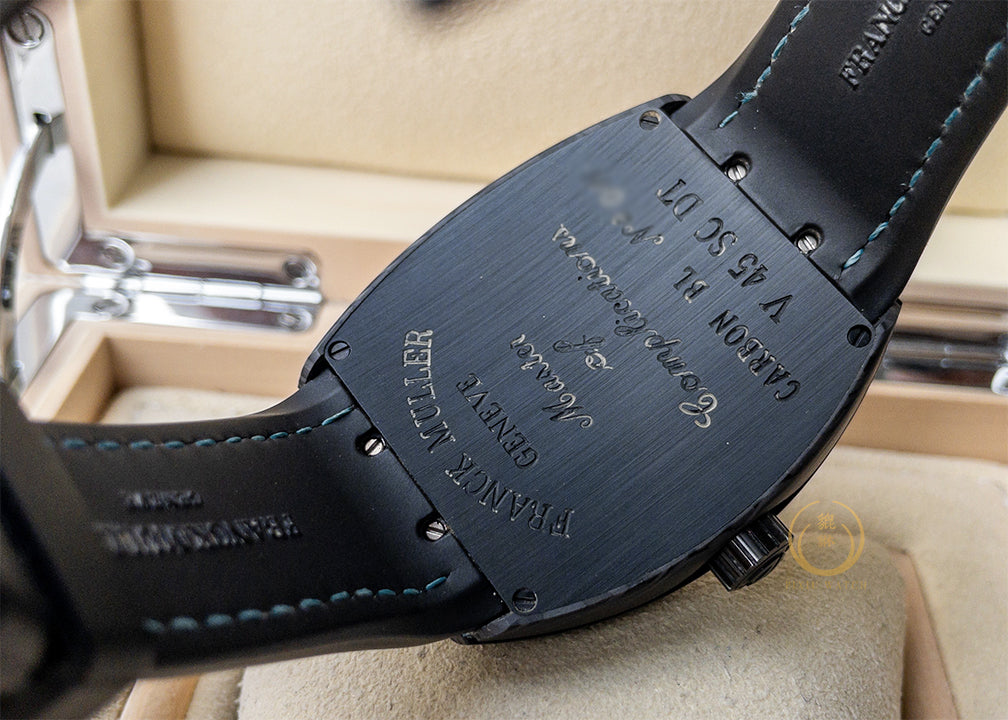 Franck Muller Vanguard V 45 黑色碳纖維腕錶