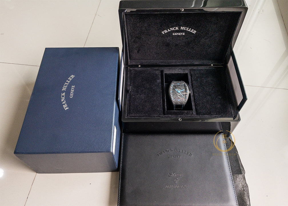 Franck Muller Vanguard V 45 黑色碳纖維腕錶