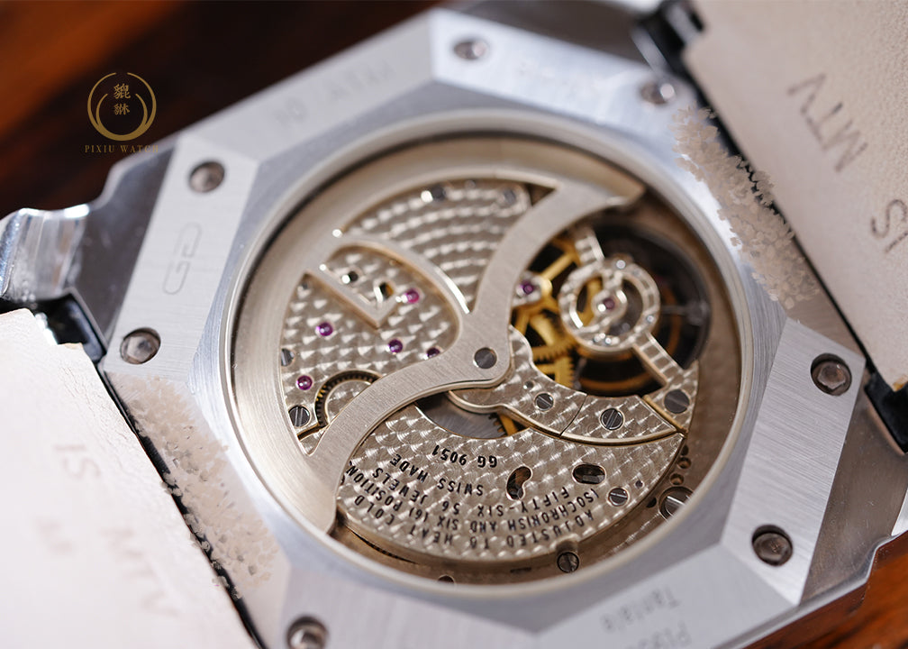 Gerald Genta Tourbillon Retrograde Pt950