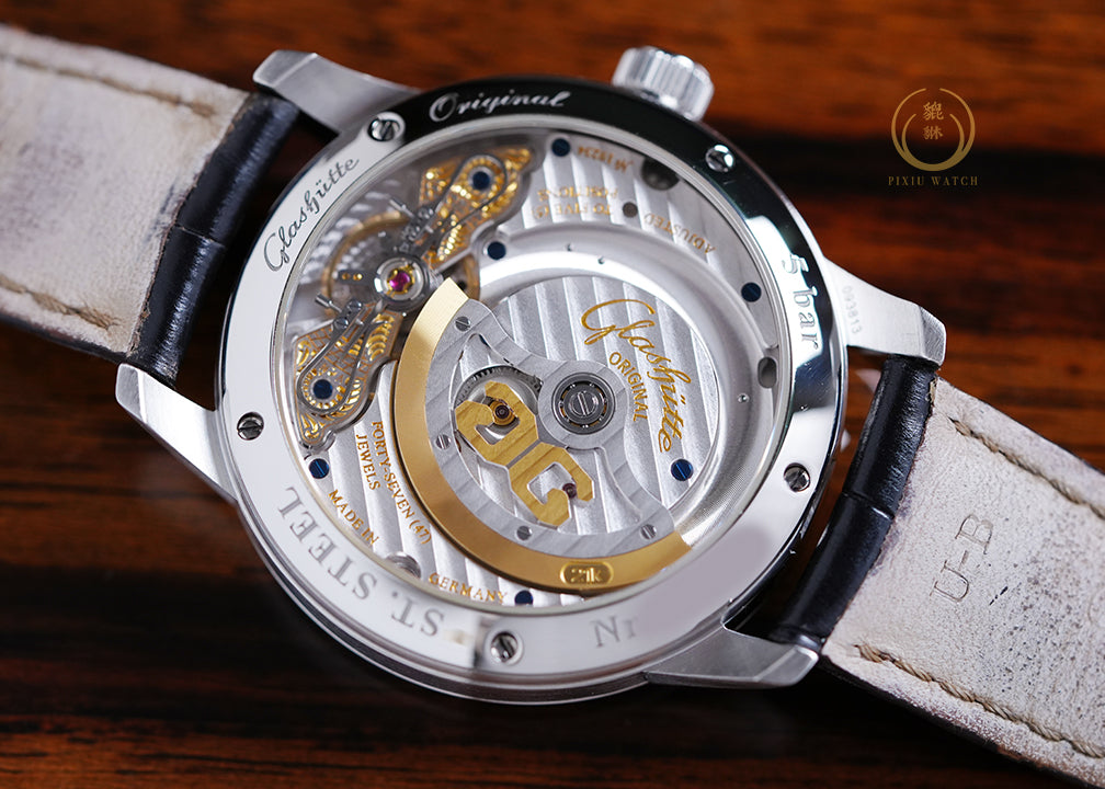 Glashutte Original PanoMaticLunar Blue