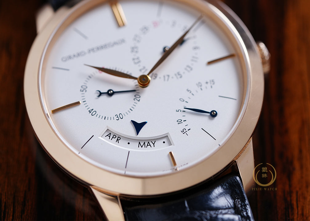 Girard-Perregaux 1966 Annual Calendar Pink Gold