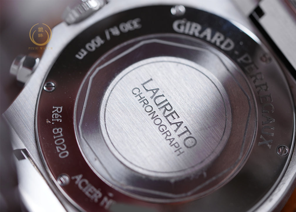 Girard Perregaux Laureato Chrono Panda Dial Steel