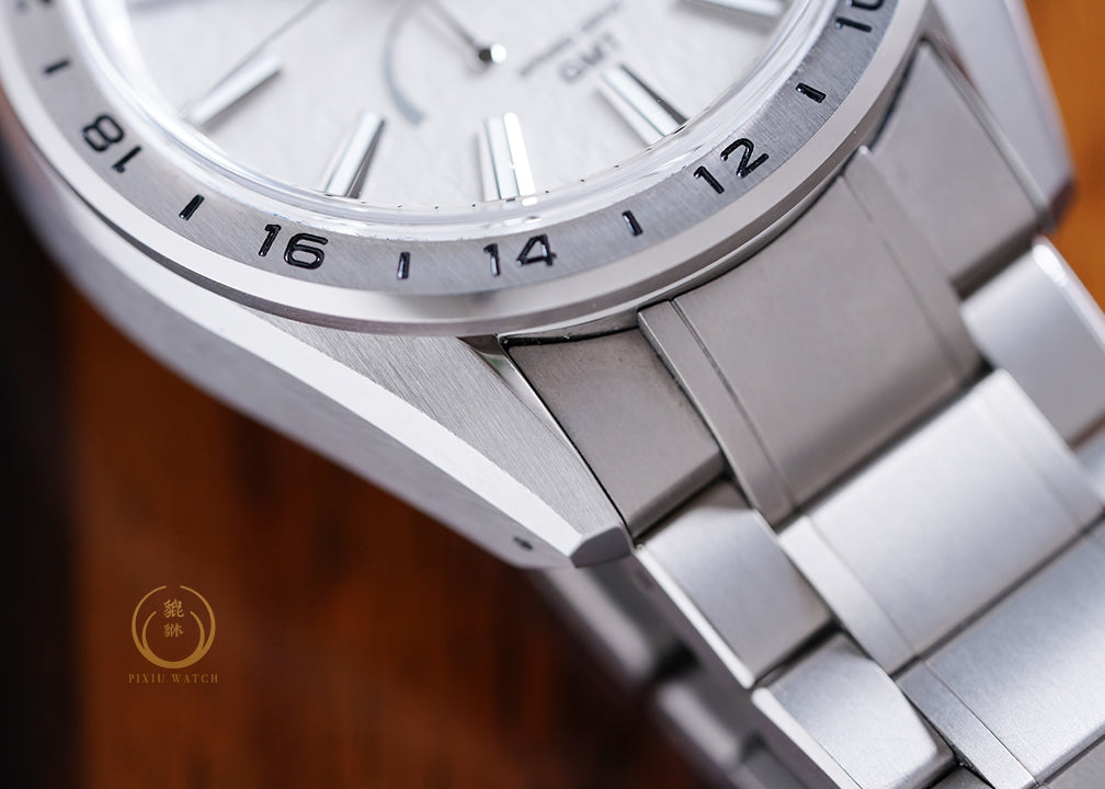 Grand Seiko Spring Drive GMT Mistflake Dial