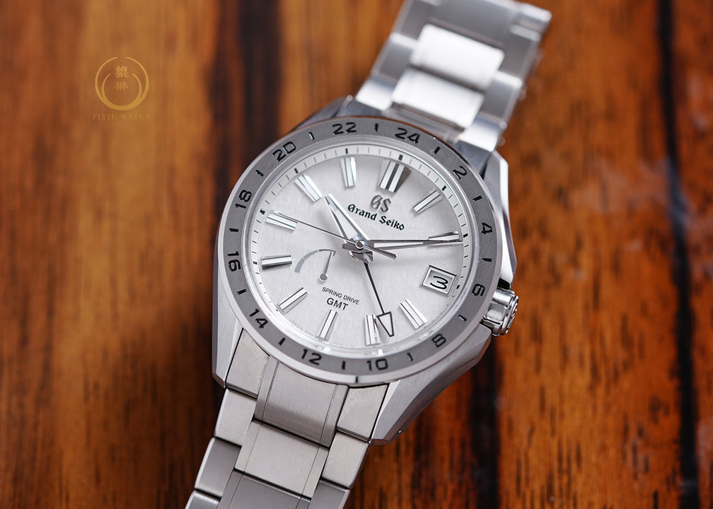 Grand Seiko Spring Drive GMT Mistflake Dial