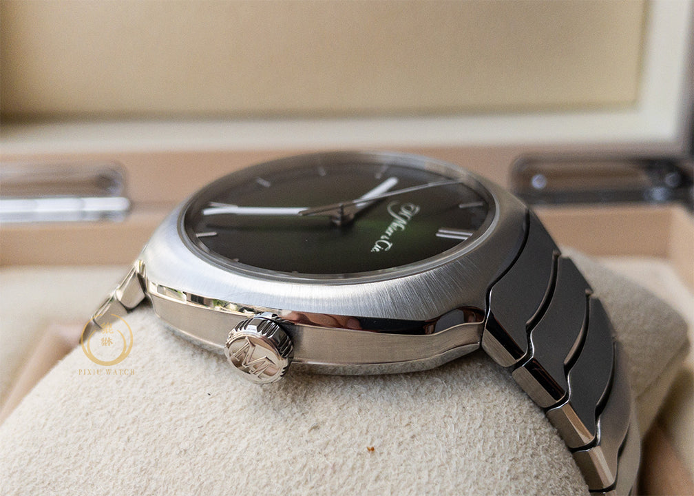H. Moser & Cie. Streamliner Matrix Green