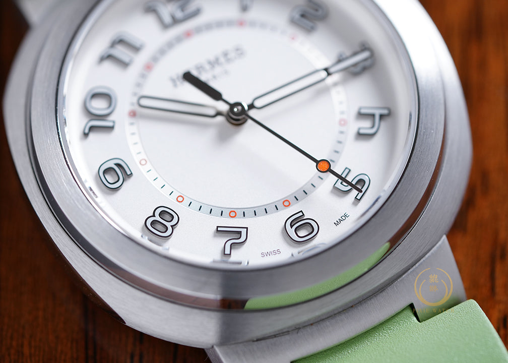 “ของใหม่” Hermes Cut Vert Criquet Strap