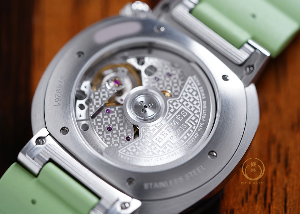 “ของใหม่” Hermes Cut Vert Criquet Strap