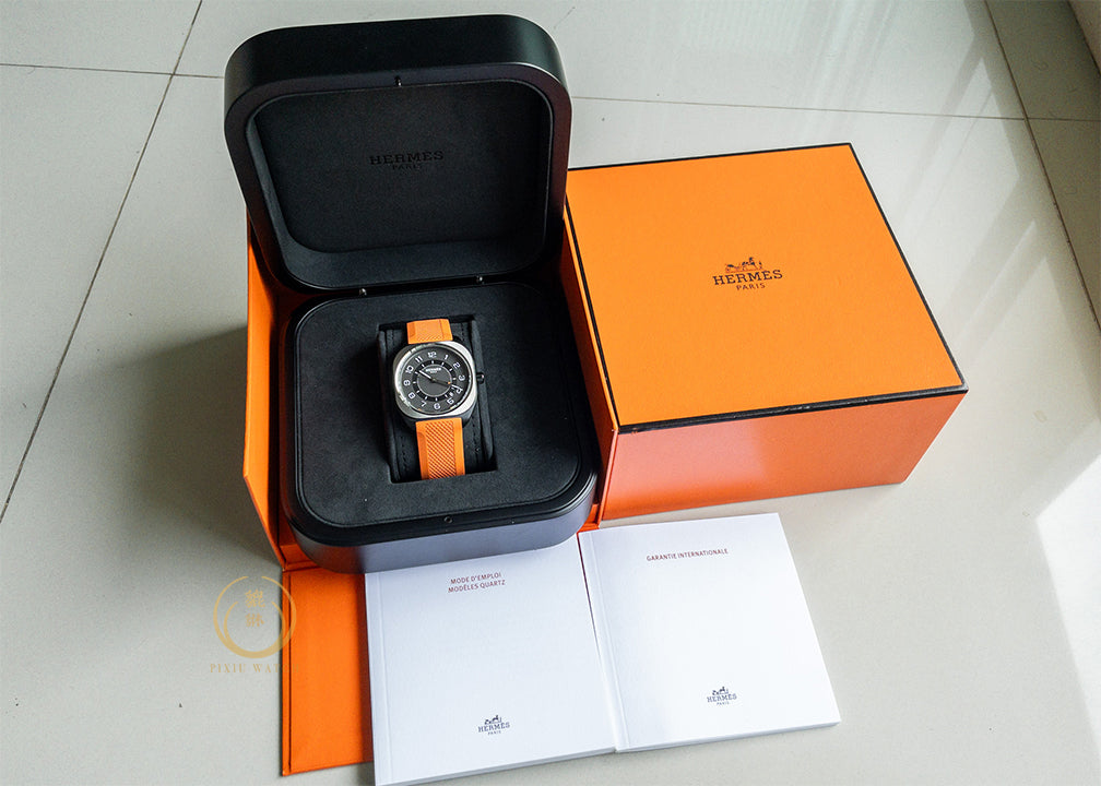 Hermes H08 Watch Orange