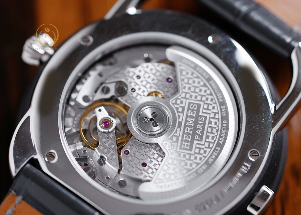 Hermes Le Temps Voyageur Pt/Ti