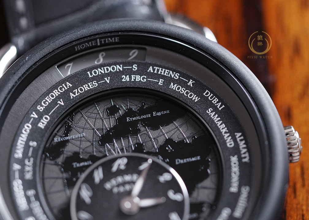 Hermes Le Temps Voyageur Pt/Ti