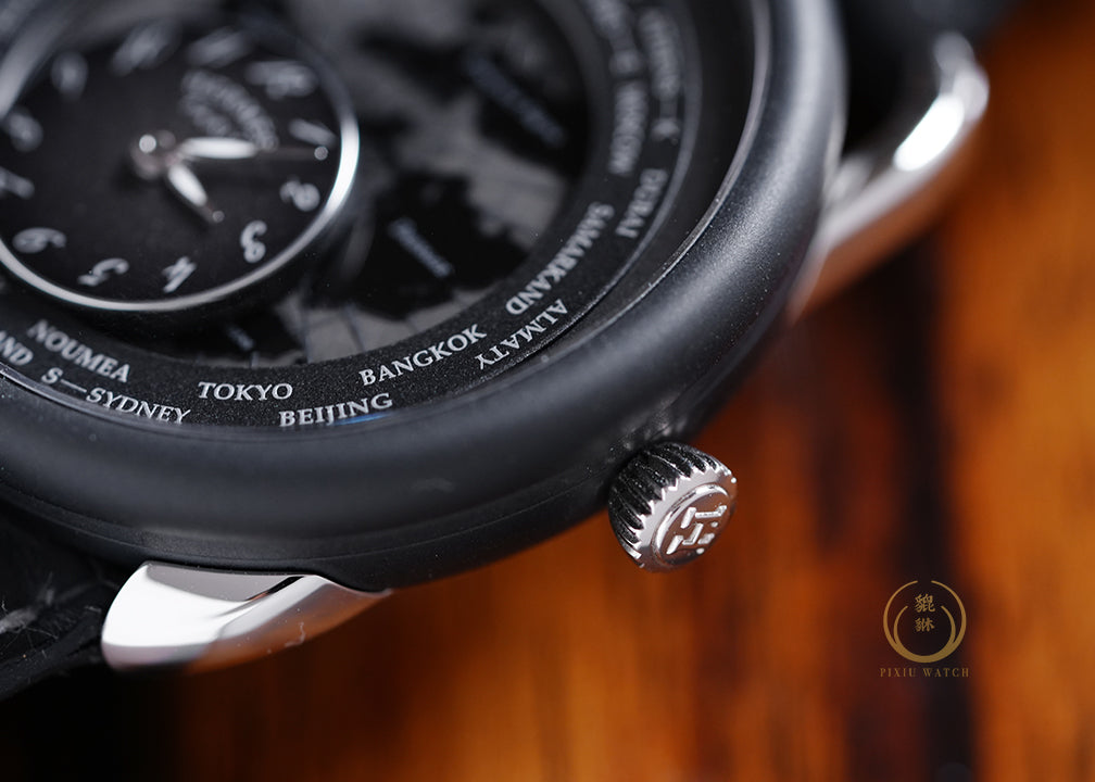 Hermes Le Temps Voyageur Pt/Ti