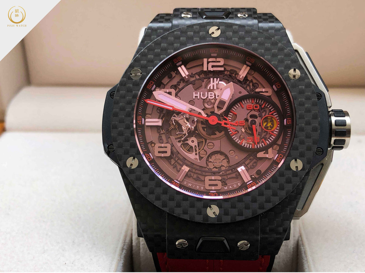 宇舶錶 Big Bang 法拉利 "Red Magic Carbon" 限量 1,000 只