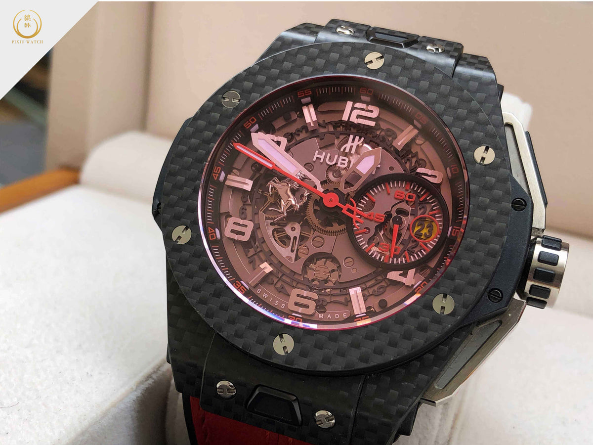 宇舶錶 Big Bang 法拉利 "Red Magic Carbon" 限量 1,000 只