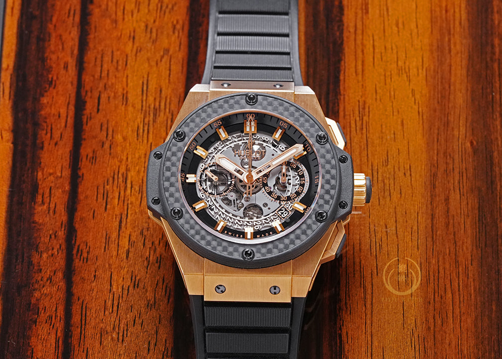 Hublot King Power Unico Rose Gold