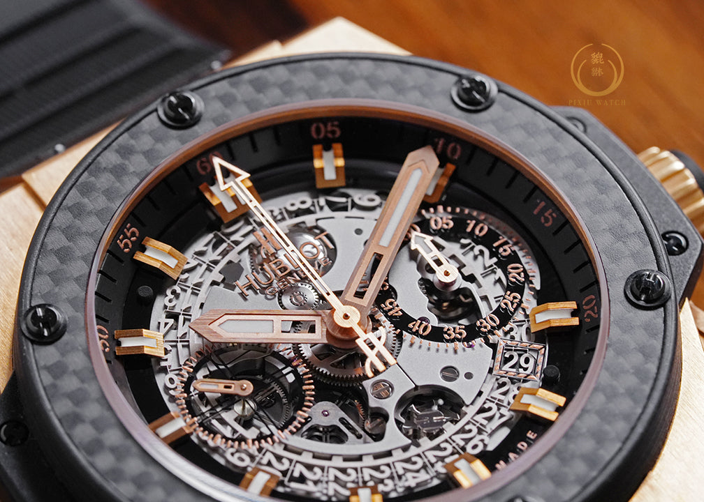 Hublot King Power Unico Rose Gold