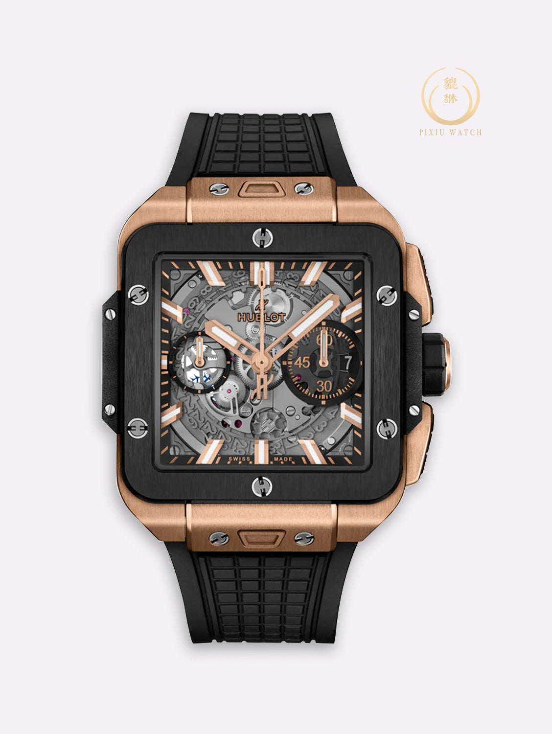 Hublot Square Bang King Gold