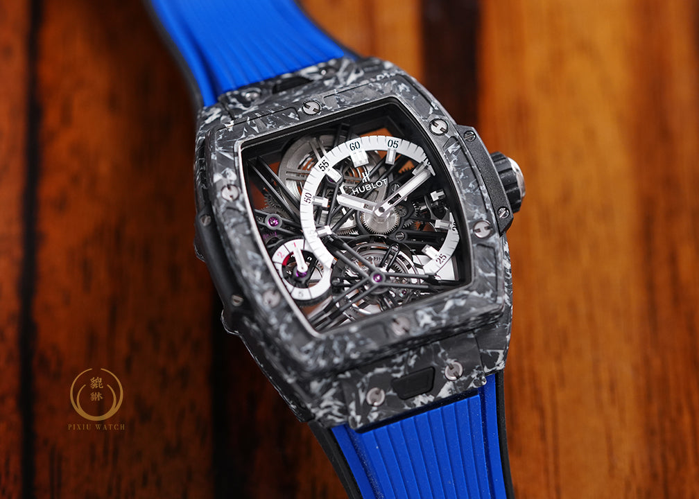 Hublot Tourbillon 5-day Carbon White Limited