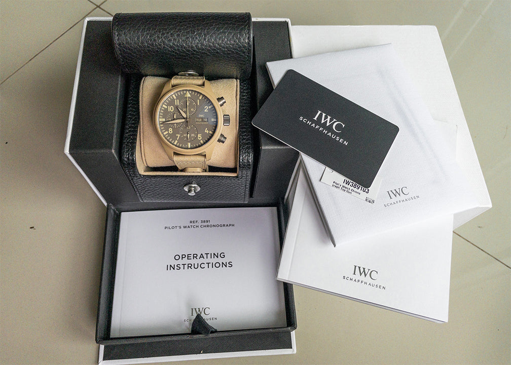 IWC Pilot's Watch Chronograph TOP GUN Edition IW389103 “Mojave Desert”