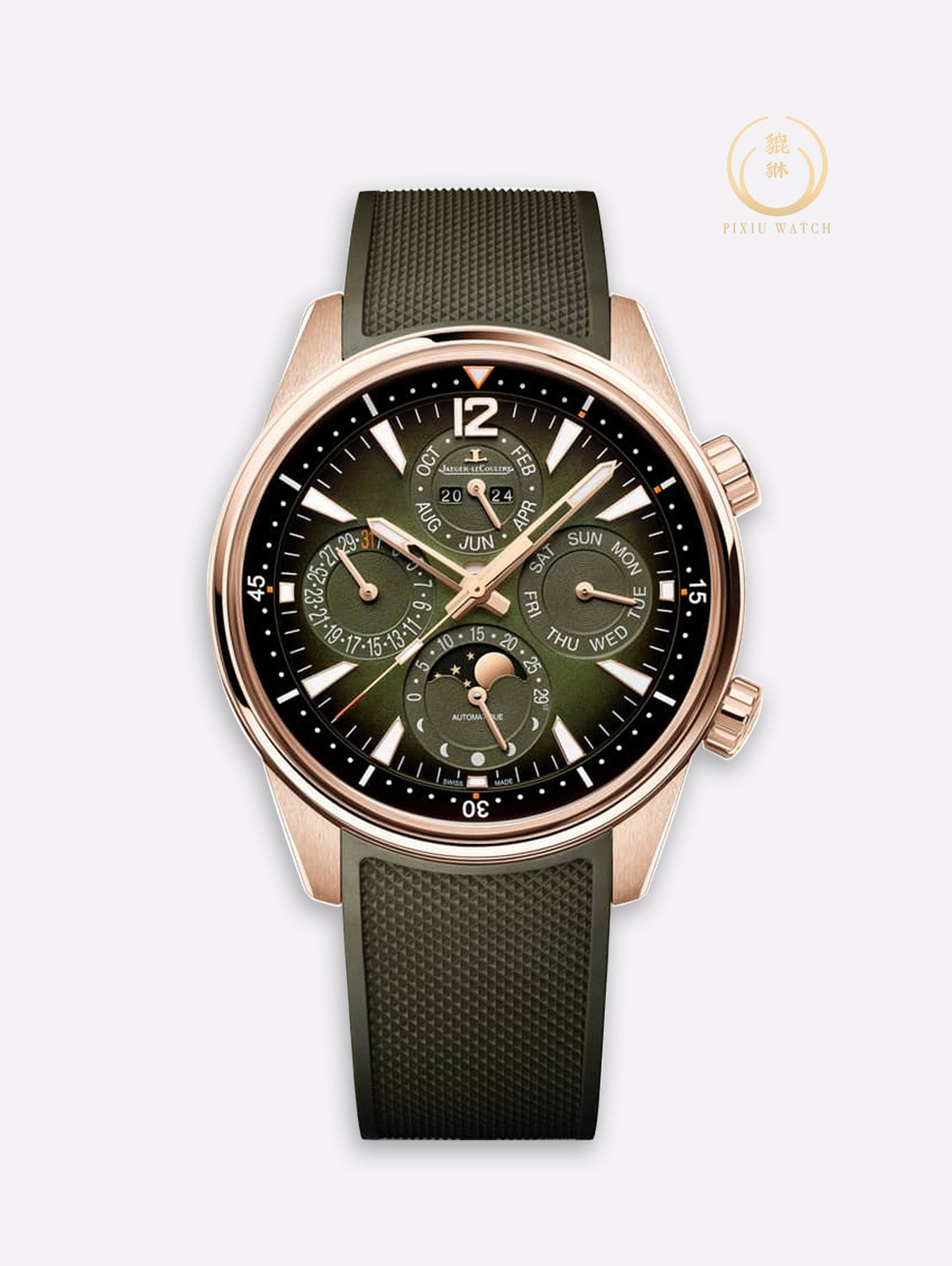 Jaeger Polaris Perpetual Calendar Pink Gold