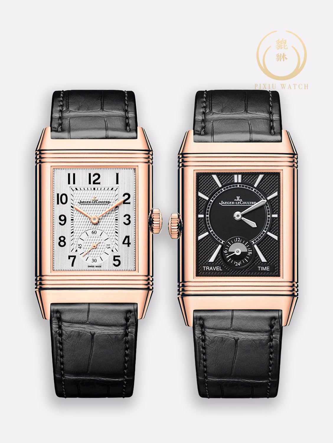 JLC Reverso Large Duoface Pink Gold