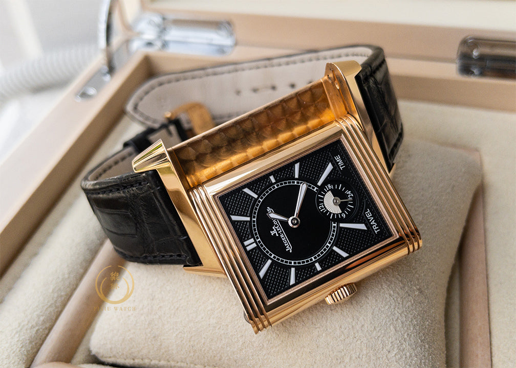 JLC Reverso Large Duoface Pink Gold