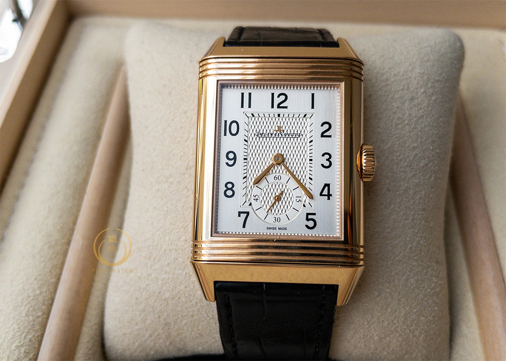 JLC Reverso Large Duoface Pink Gold