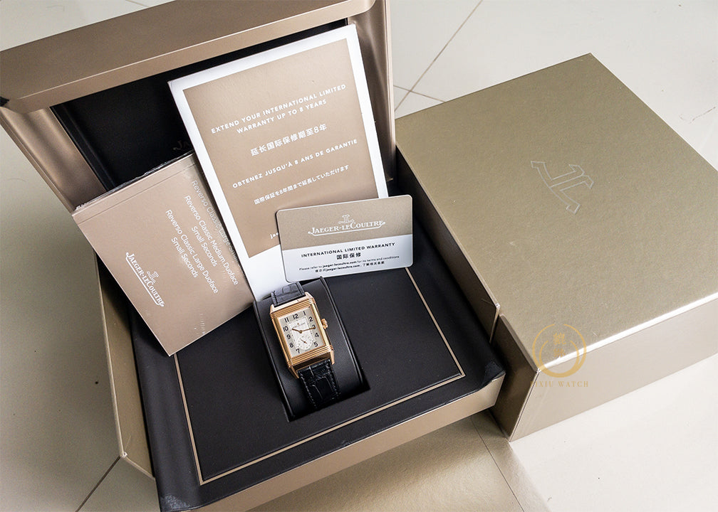 JLC Reverso Large Duoface Pink Gold