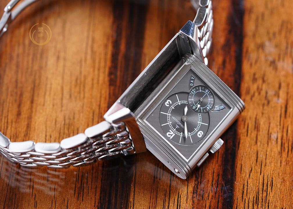 JLC Reverso Duoface Steel Q2718110