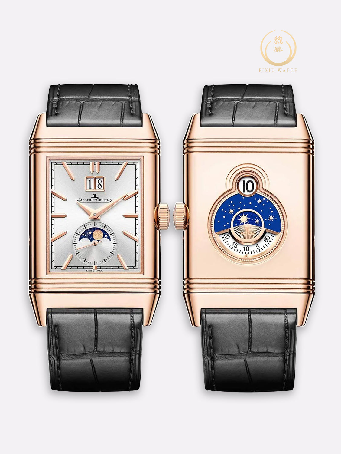 Jaeger-LeCoultre Reverso Tribute Nonantieme Pink Gold Limited