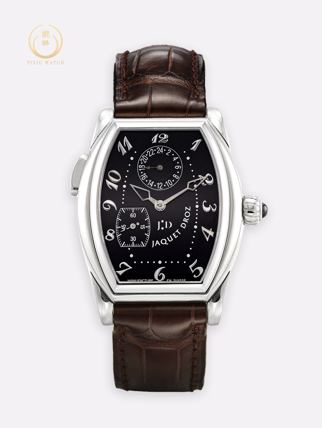 Jaquet Droz Tonneau GMT Steel
