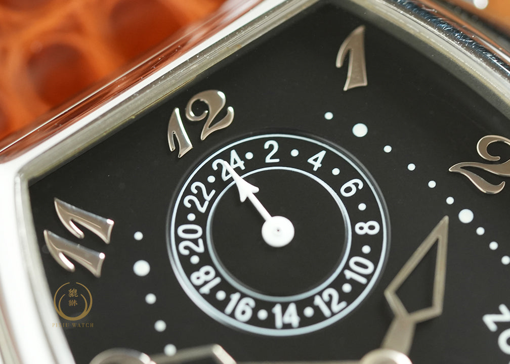 Jaquet Droz Tonneau GMT Steel
