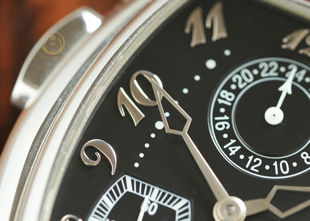 Jaquet Droz Tonneau GMT Steel