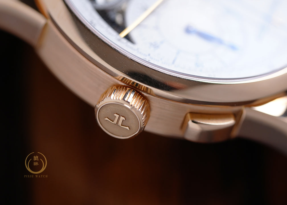 Jaeger Duometre Chronograph Pink Gold